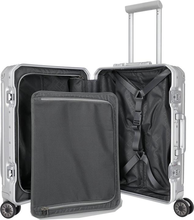 Actual product image Travelite next 4 wheels cabin trolley S 55 cm laptop compartment (41 l, Hand luggage (up to 50 litres))