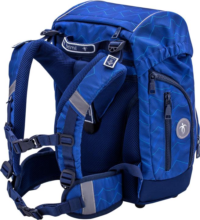 Actual product image Belmil COMFY Plus School Backpack Set Estate Blue (16 l)
