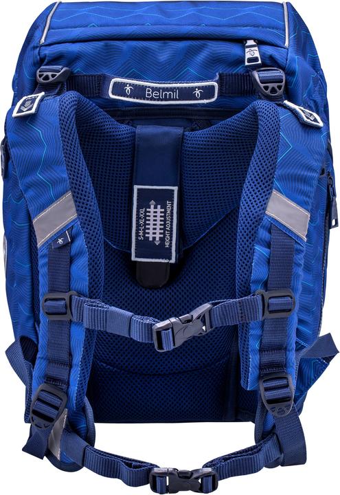 Actual product image Belmil COMFY Plus School Backpack Set Estate Blue (16 l)