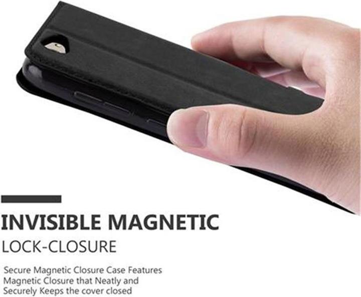 Actual product image Cadorabo Case Book Invisible Magnet (HTC One A9S)