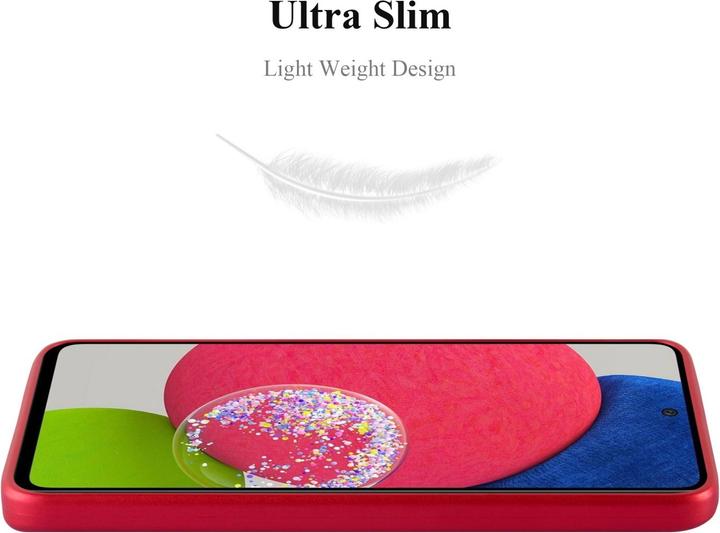 Immagine prodotto Cadorabo Custodia TPU Matt Metallic (Samsung Galaxy A52, Samsung Galaxy A52 5G, Samsung Galaxy A52s 5G)