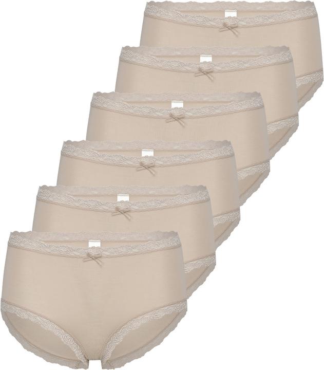 Actual product image Nina von C. Pack of 6 Basic Waist Briefs (46, 3XL, pack of 6)