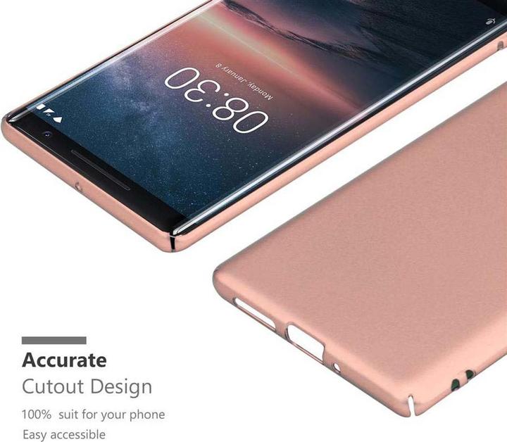 Image du produit Cadorabo Hard Cover Couverture métallique mate (Nokia 8 Sirocco)
