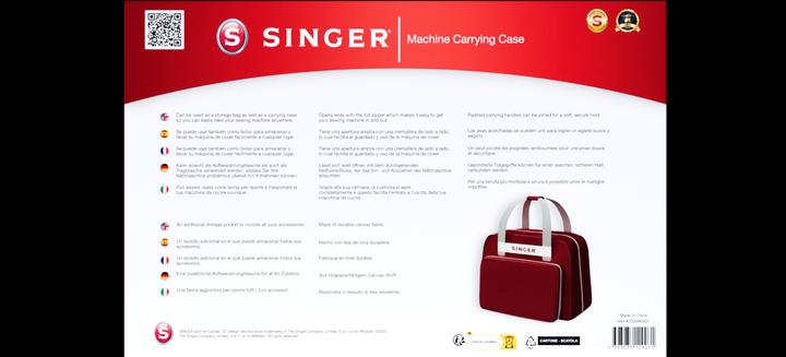 Produktbild Singer Universaltasche 617L Rot