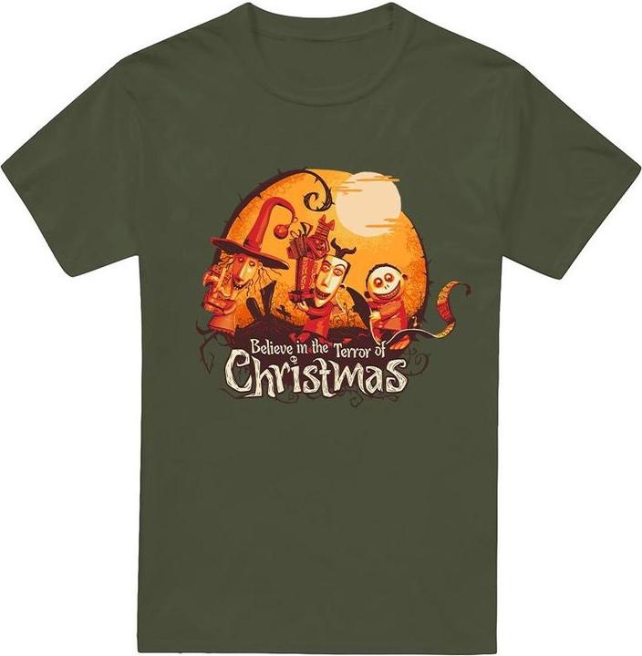 Actual product image The Nightmare Before Christmas Mens Believe In The Terror T-Shirt (M)
