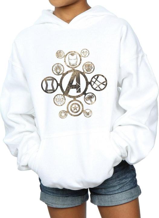 Immagine prodotto Avengers Infinity War Icons Felpa con Cappuccio Ragazze (116)