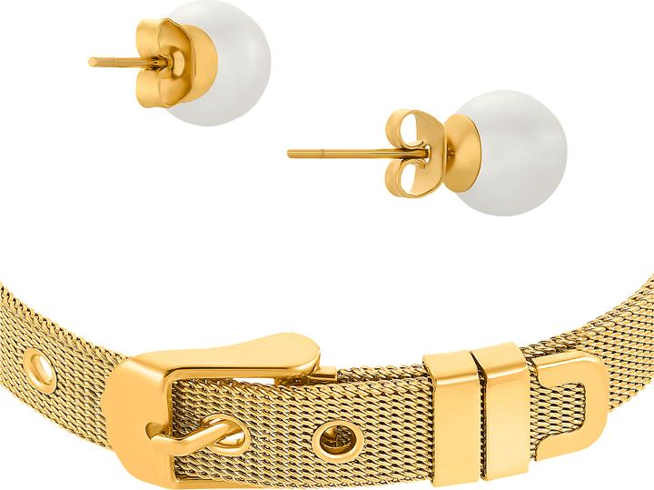 Actual product image Heideman Set Milanaise silver coloured (100% stainless steel)