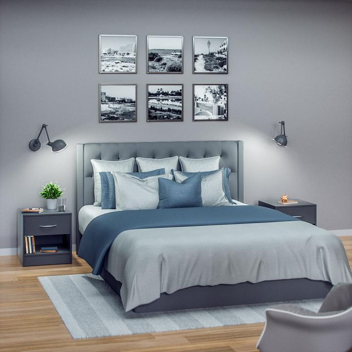 Immagine prodotto Casaria Comodino (41 x 39 x 28 cm)