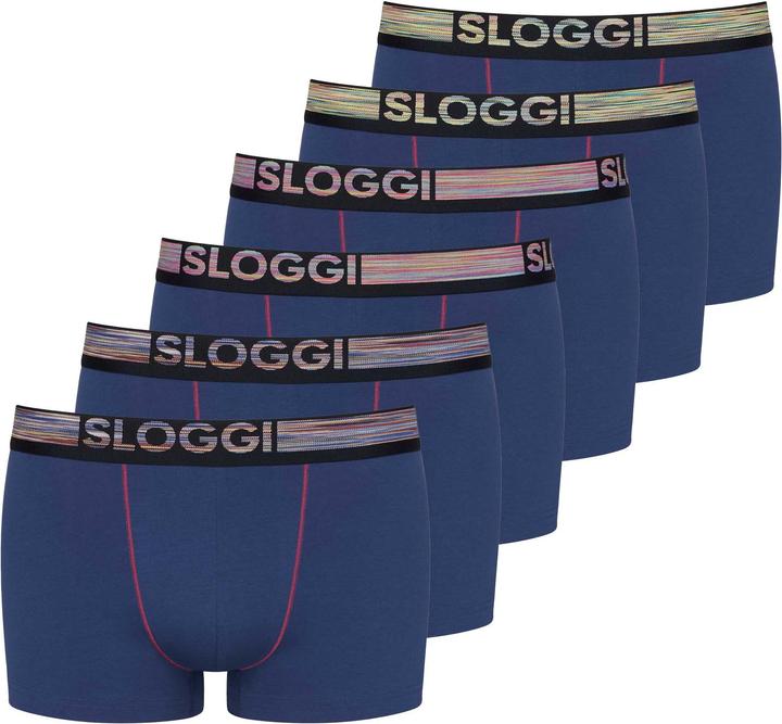 Actual product image Sloggi Boxer shorts casual figure-hugging - 18450 (S, pack of 6)