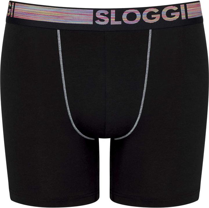 Actual product image Sloggi Boxer shorts Casual Figure-hugging GO ABC NATURAL H Short 6P - 18452 (S, pack of 6)