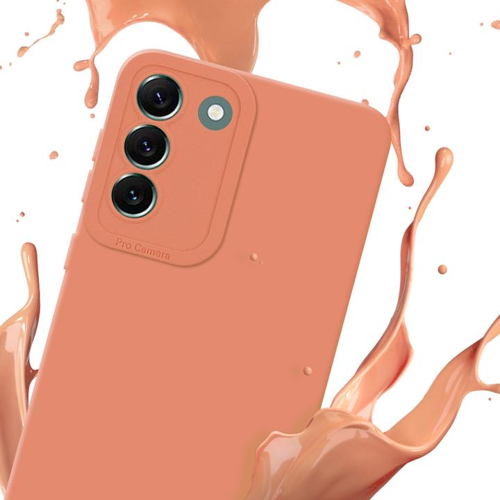 Actual product image Cadorabo Case for Samsung Galaxy S22 PLUS in TPU Fluid LM162 Style (Samsung Galaxy S22+)
