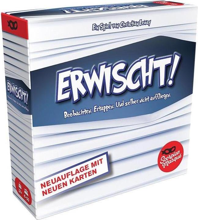 Produktbild Scorpion Masque LSMD0014 - Erwischt! - Kartenspiel, für 4 bis 50 Spieler, ab 12 Jahren (DE-Neuauflage) (Deutsch)