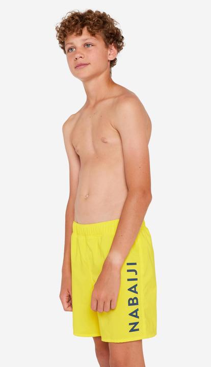 Image du produit Nabaiji Short de bain natation Garçon - 100 jaune (6, 7, 8)