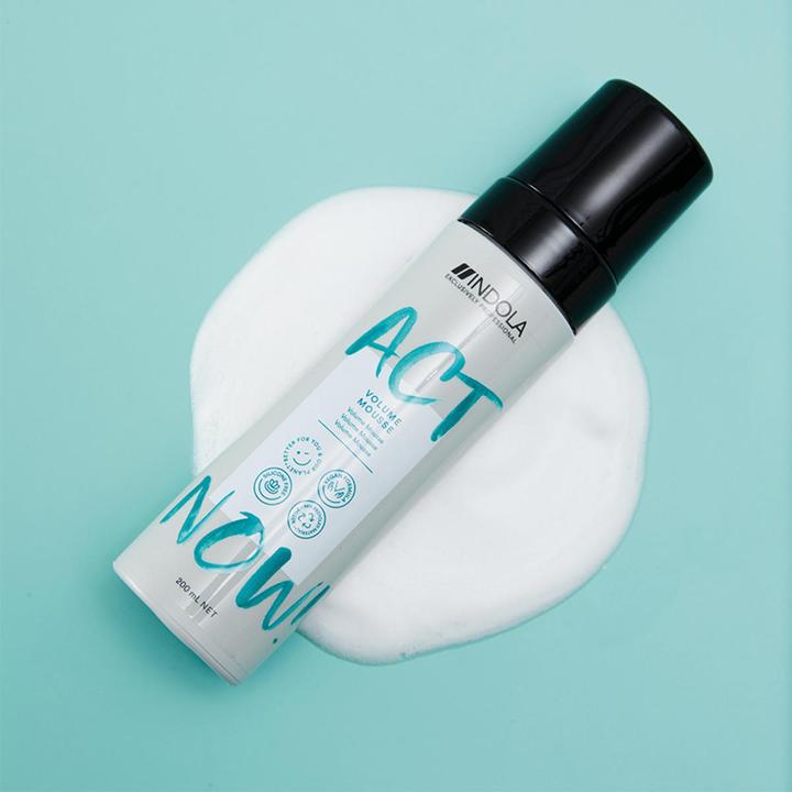 Actual product image Indola ACT NOW! Volume Mousse (200 ml, Volume foam)