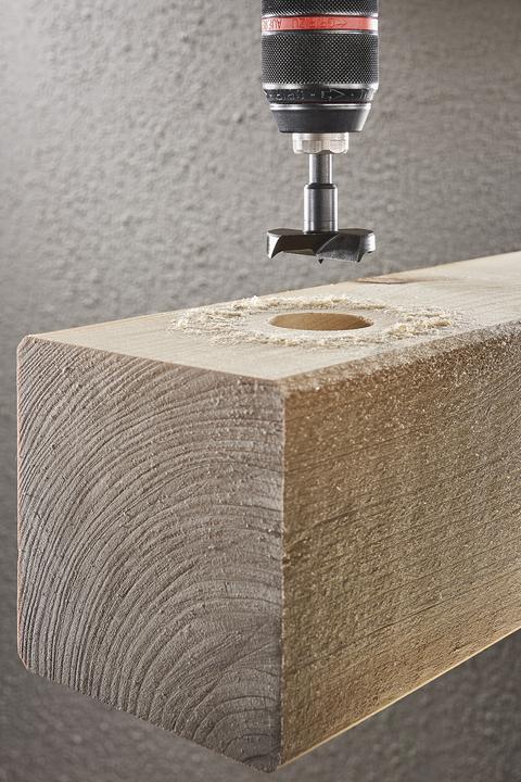 Actual product image wolfcraft Forstner bit 20 mm Total length (8 mm)