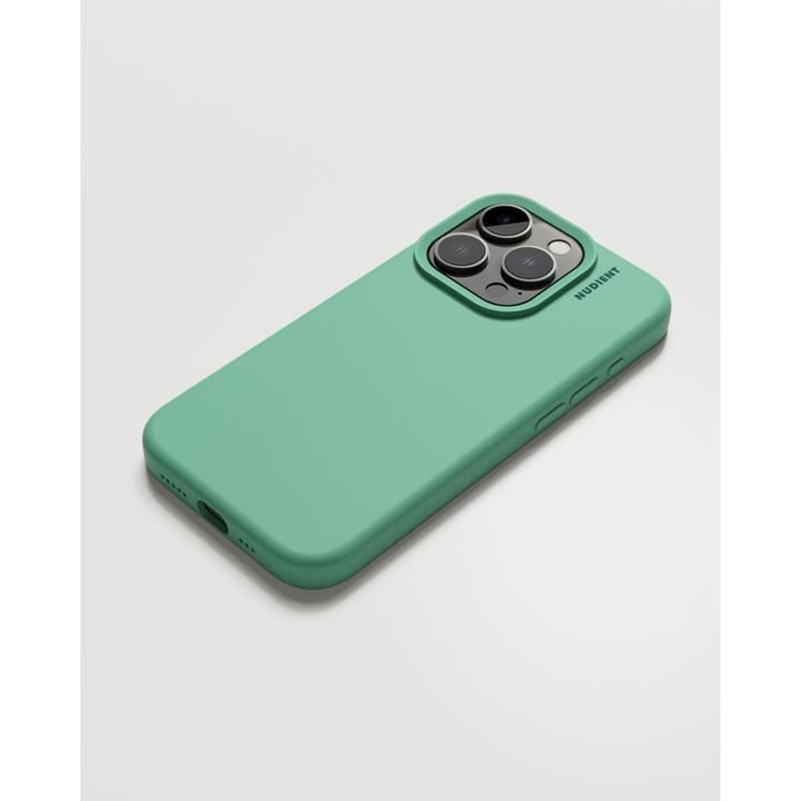 Immagine prodotto Nudient Cover posteriore Base Custodia iPhone 15 Pro Verde menta (Apple iPhone 15 Pro)