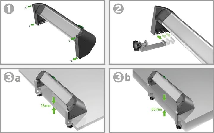 Actual product image Brennenstuhl ALU-Office-Line 4gang, USB 3.1A *DE* 60kA/o.Filter - 1,8m H05VV-F3G1,5 (4 x, CEE7, 1.80 m)