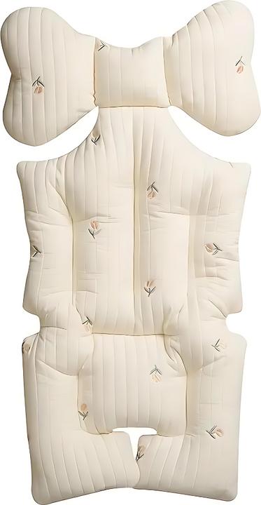 Milkii Pram/buggy seat cover made of cotton, tulip
