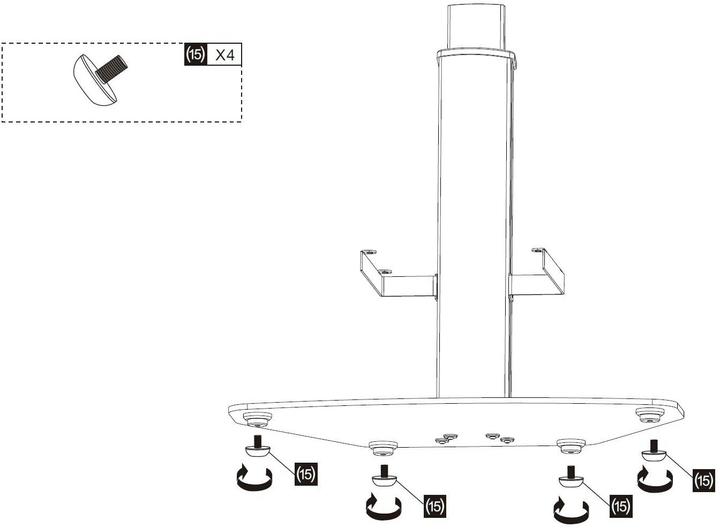 Image du produit Audioraq Accueil (Universel, 70", 40 kg)