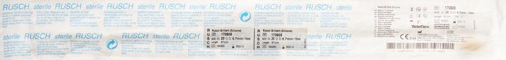 Produktbild Rüsch Brill Ballon Katheter CH20 40cm 10ml Silikon