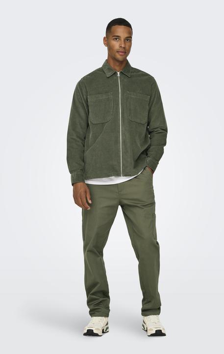 Produktbild Only & Sons Onsalp 14w Rlx 2pkt Washd Cord Zip Noos (L)