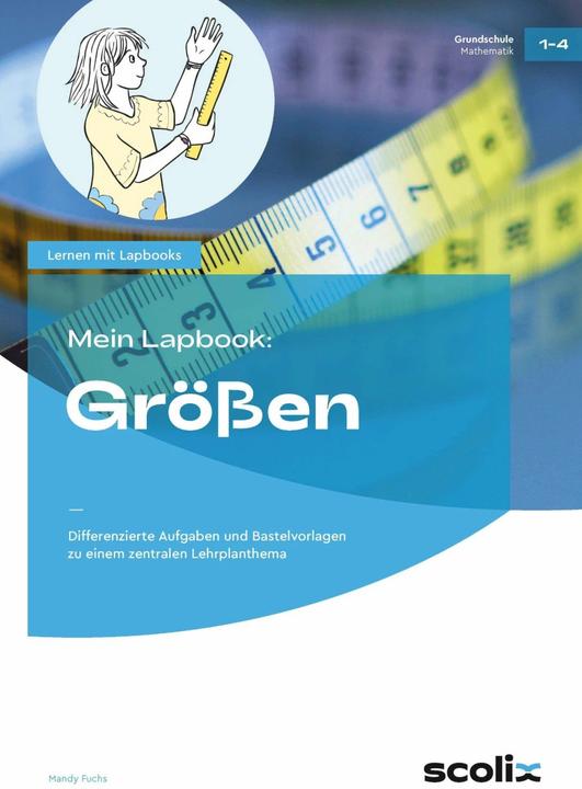 Produktbild Mein Lapbook: Grössen (Deutsch, Mandy Fuchs, 2023)