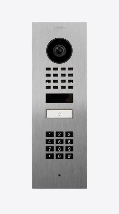 Immagine prodotto Doorbird D1101KV Videocitofono IP V4A da incasso in acciaio inox (spazzolato) (Senza fili)