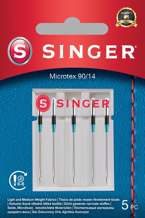 Produktbild Singer MICROTEX Nähmaschinennadel, 90/14, 5er Pack