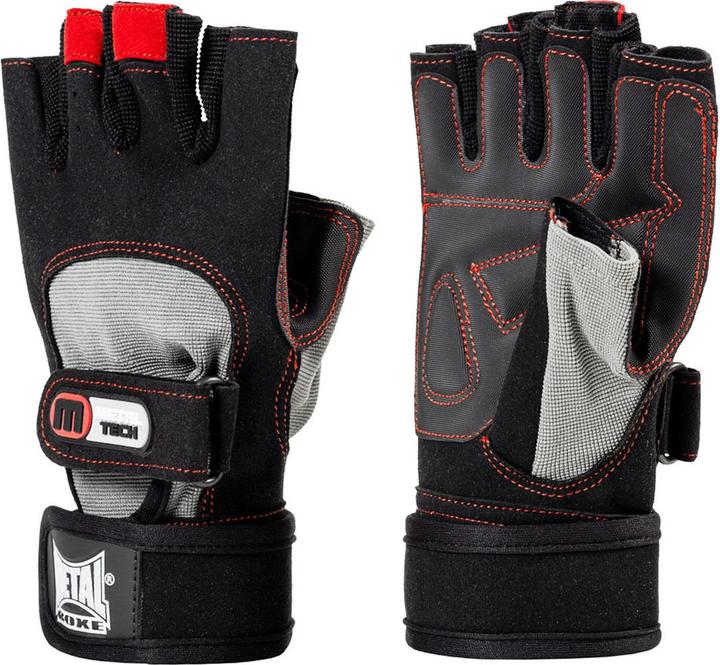 Metal Boxe Handschuhe Training Bodybuilding (One Size)