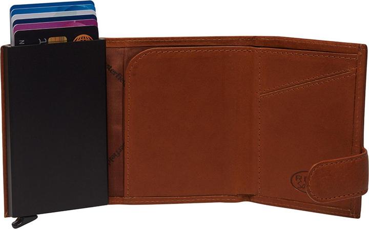 Produktbild The Chesterfield Brand Frankfurt Kreditkartenetui RFID Schutz Leder 7.5 cm