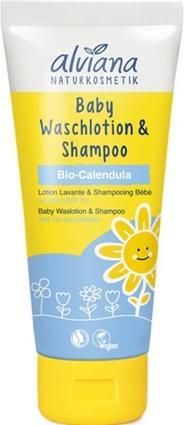 Alviana Naturkosmetik Baby Wash Lotion & Shampoo 200ml