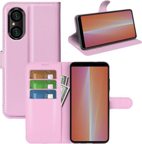 Produktbild MU Classic Litchi Leder Bookcover Series (Sony Xperia 5 V)