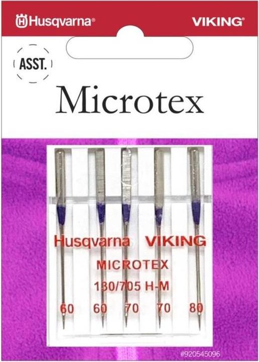 Image du produit Husqvarna Aiguille Microtex, assortiment, 5 aiguilles