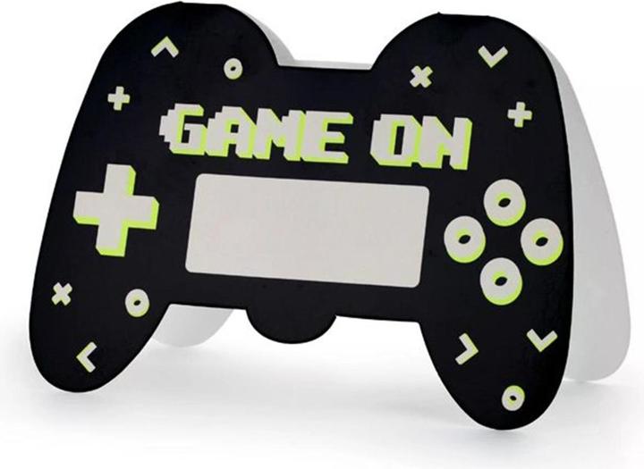 Image du produit Partydeco Carte d'invitation Game Controller mix, 6 pièces (6 pcs)