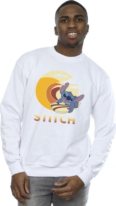 Actual product image Disney Mens Lilo & Stitch Summer Waves Sweatshirt (XL)