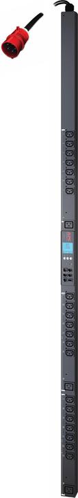 APC PDU a rack 2G misurata per uscita con commutazione ZeroU 16A 400V (21) C13 e (3) C19, (1.8m) IEC309