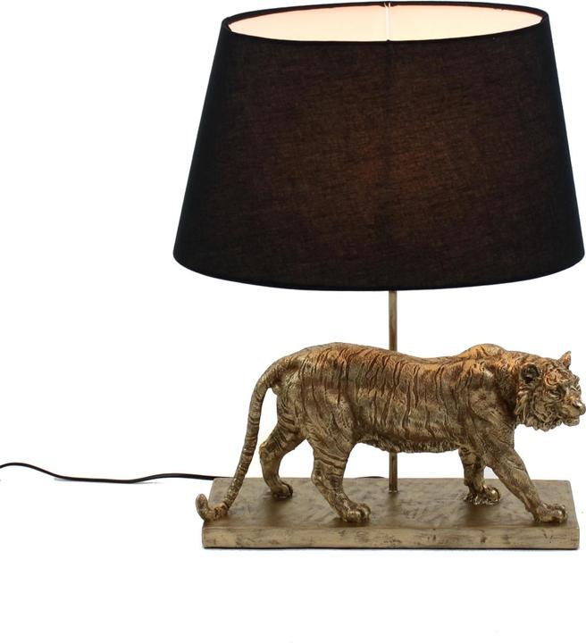 Actual product image Werner Voss Tiger table lamp gold black (E27)