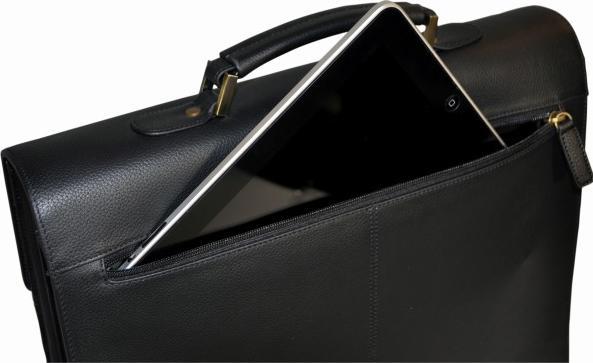 Actual product image Monolith Briefcase leather (15.60", Universal)