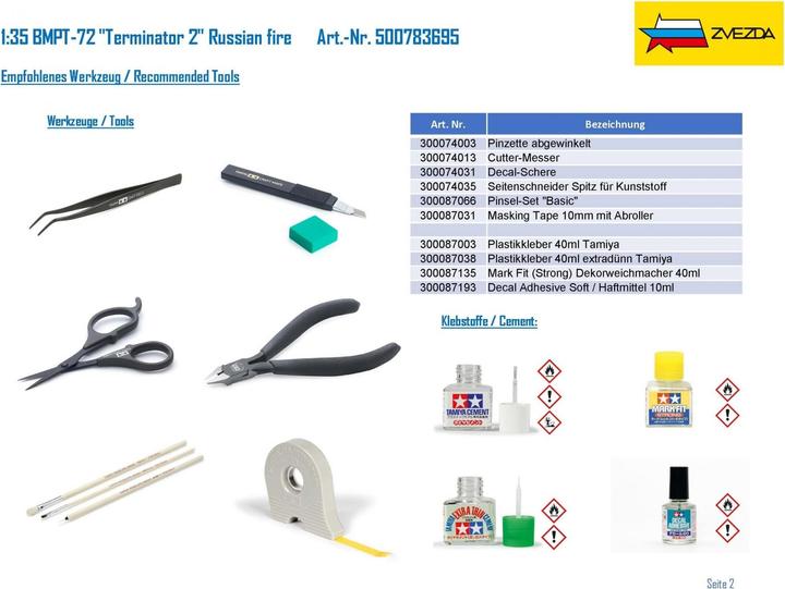Produktbild 1:35 BMPT-72 "Terminator 2" Russian fire