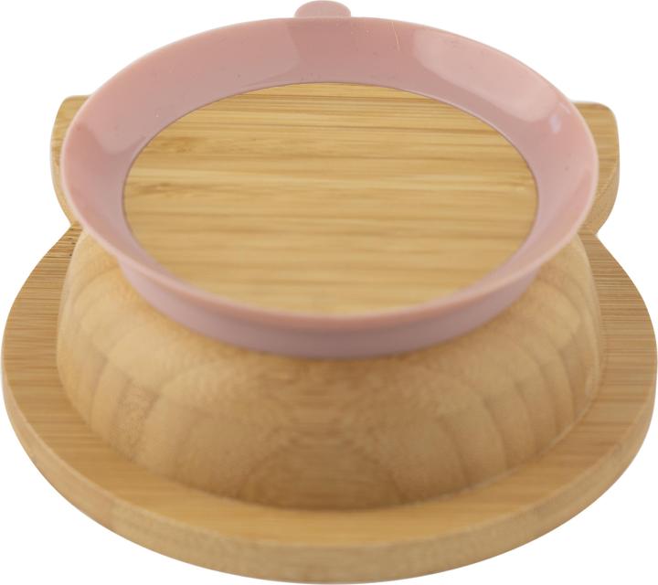 Image du produit Citron Bamboo Bowl Set Unicorn Pink