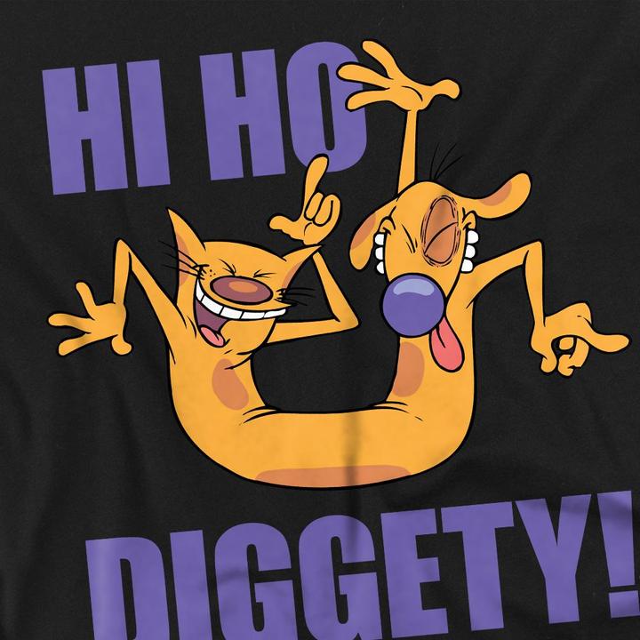 Image du produit CatDog - T-shirt HI HO DIGGETY - Homme (XL)