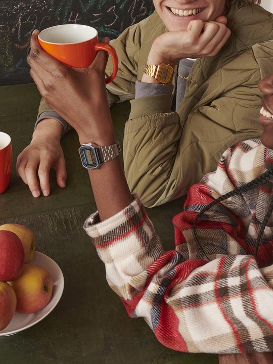Actual product image Casio Vintage A168wa-1yes (Digital watch, 35 mm)
