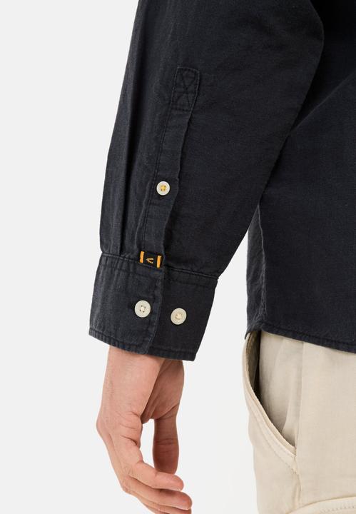 Produktbild Camel Active Langarm-Leinenhemd mit Soft-Wash-Veredelung (XL)