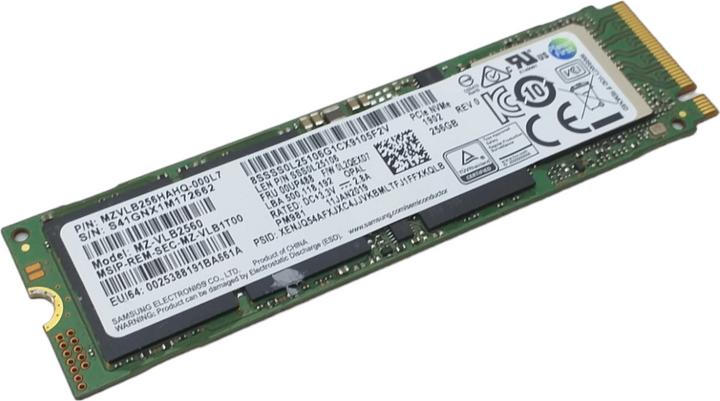 Immagine prodotto Lenovo SSD 256GB M.2 2280 PCIe NVMe (256 GB, M.2 2280)