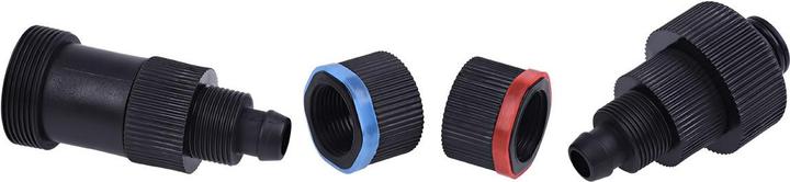 Produktbild Alphacool HF Schnellverschlusskupplungsset 11/8mm - Black