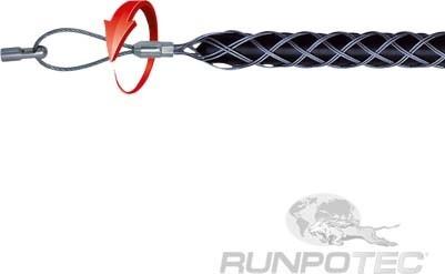 Actual product image Runpotec RUNPO 20269 Cable grip with thread Ã25-31mm Twist compensation Thread RTG