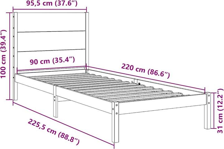 Immagine prodotto VidaXL Claus (90 x 220 cm)