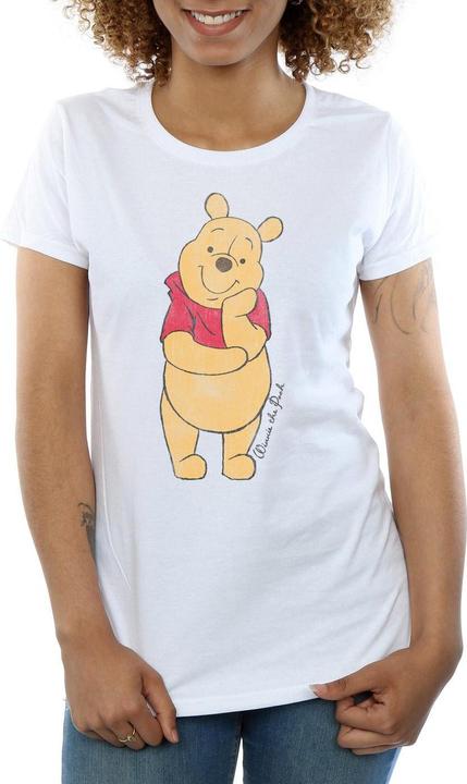 Actual product image Winnie the Pooh Womens/Ladies Character Heather T-Shirt (L)