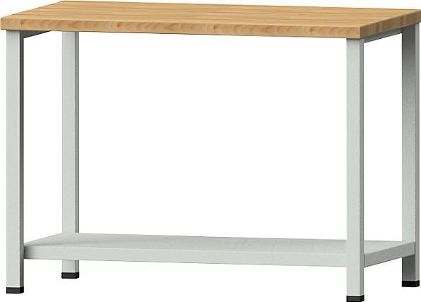 Image du produit Anke Etabli compact, plateau en hêtre massif (114 cm, 65 cm)