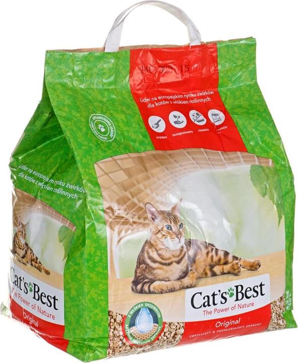Actual product image Cat's Best Original (Clumping, 4.30 kg)